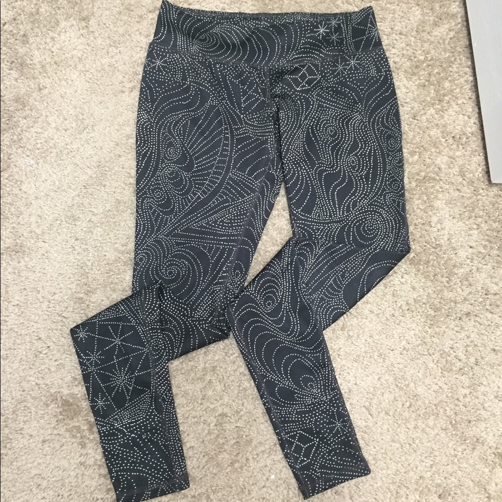 Black Leggings with pattern